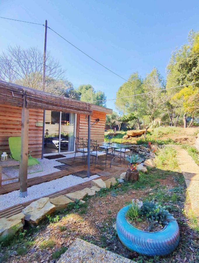 Arche De Noe Atypique, Boheme , Nature, Piscine Chauffee De Paques A Toussaint , Spa , Sauna , Loisirs Le Beausset Kültér fotó