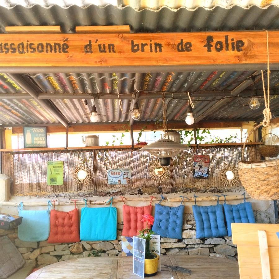 Arche De Noe Atypique, Boheme , Nature, Piscine Chauffee De Paques A Toussaint , Spa , Sauna , Loisirs Le Beausset Kültér fotó